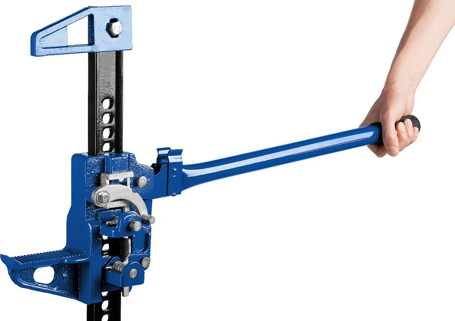 ЗУБР Хай-джек 3т, 125-1050мм домкрат реечный механический, Профессионал